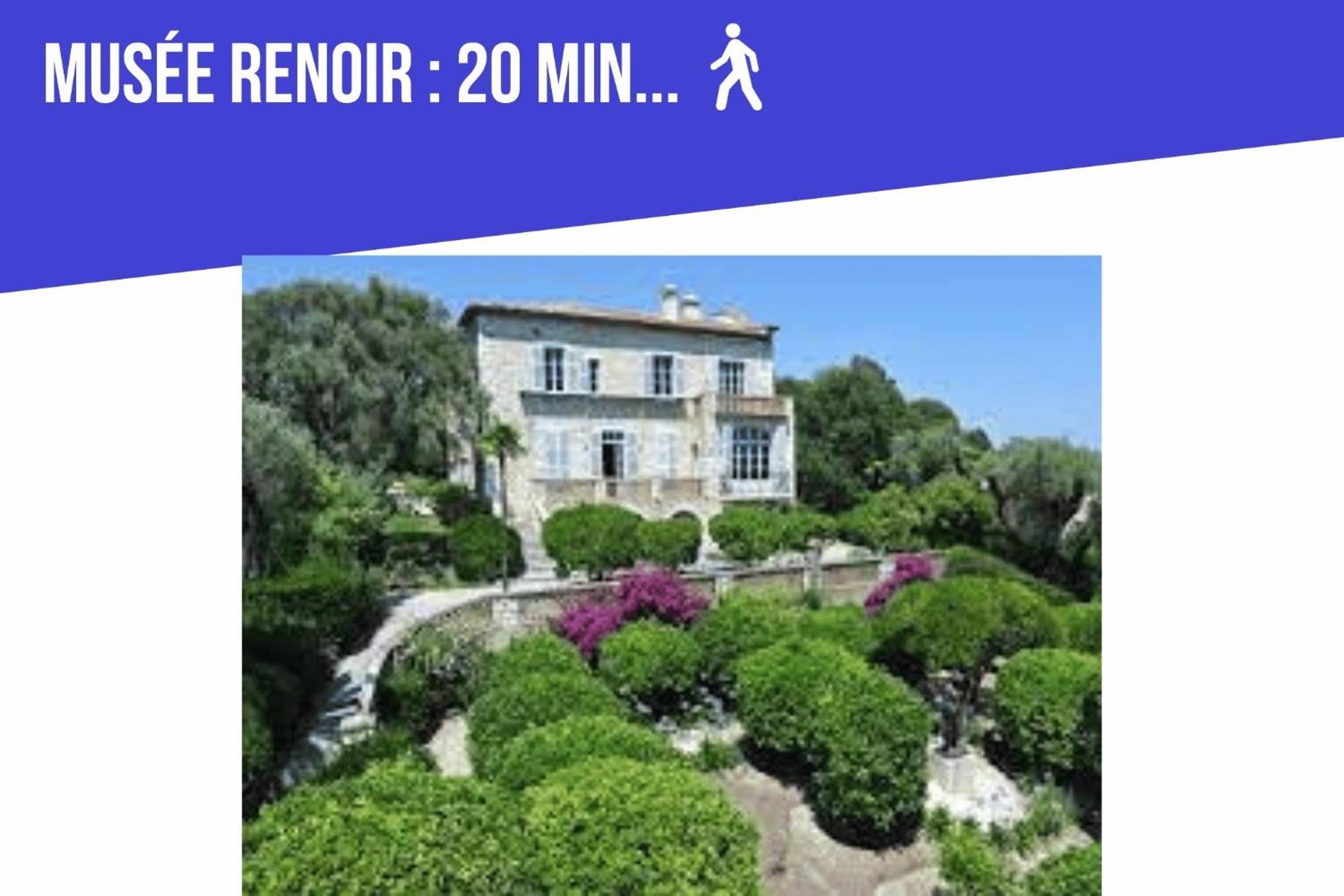 Ferienwohnung Bed & Breakfast Les Hauts De Cagnes Vue Mer Et Montagne Exterior foto