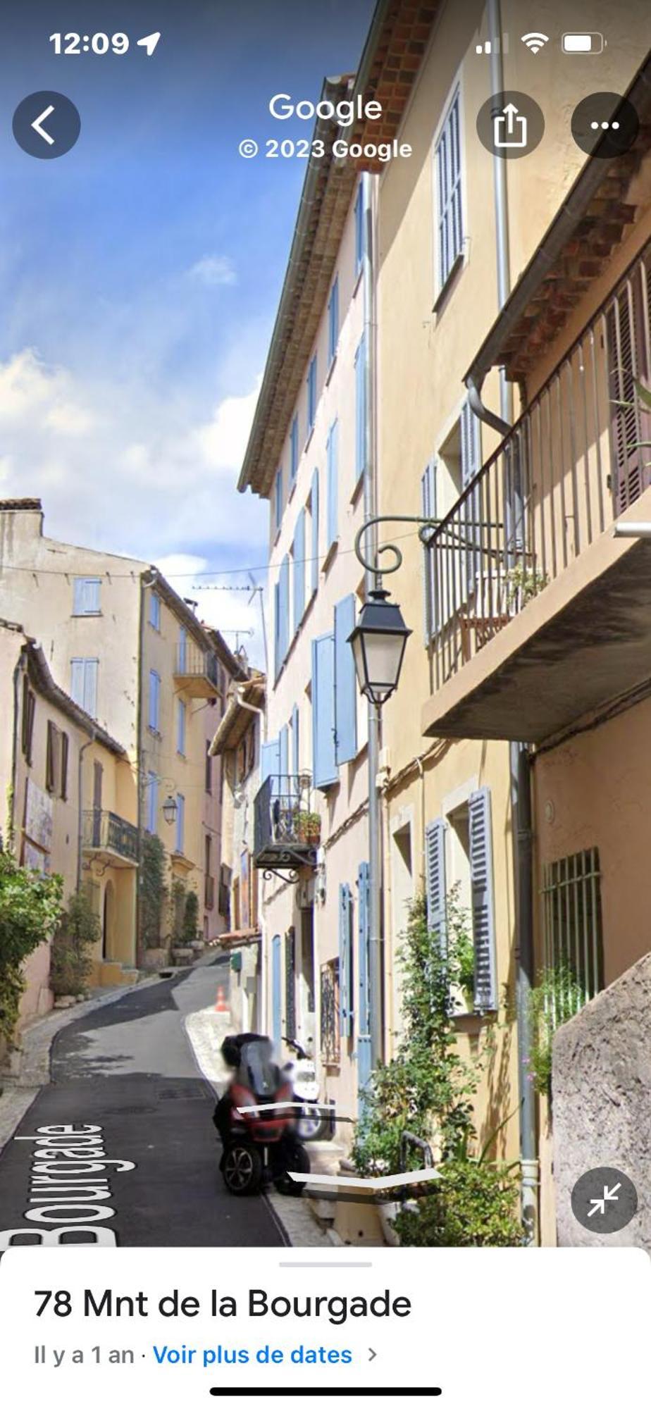 Ferienwohnung Bed & Breakfast Les Hauts De Cagnes Vue Mer Et Montagne Exterior foto